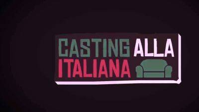 Omar Galanti - CASTING ALLA ITALIANA - Intense Anal Fucking With Brunette - drtuber.com - Italy