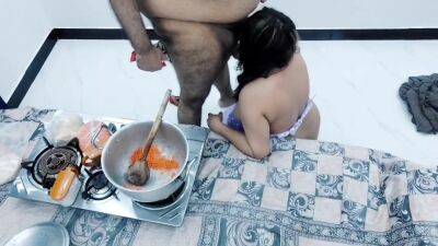 Indian Hot Wife Without Bra Panty Cooking In Kitchen Has Anal Sex With Cuckold Husband - upornia.com - India